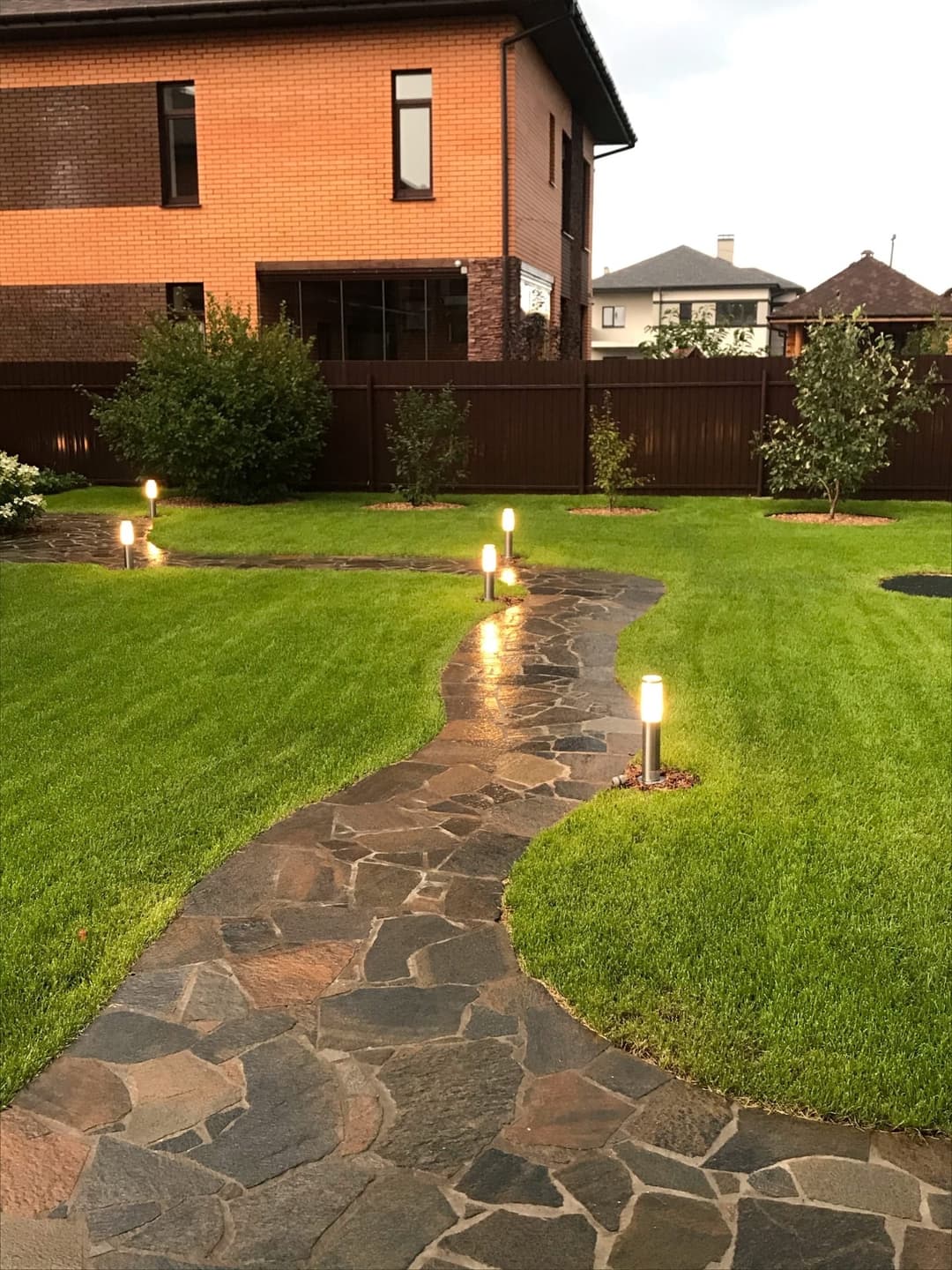 Благоустройство участка под ключ